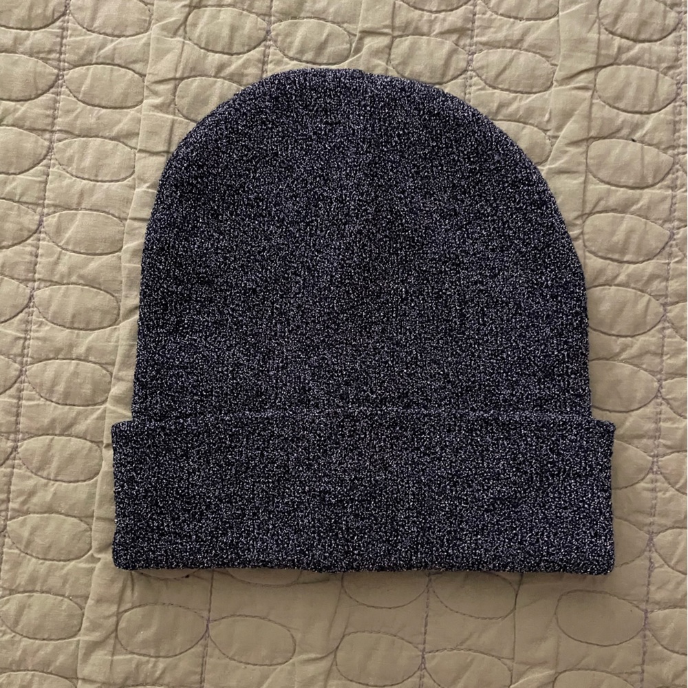 MOSSIMO Sparkling Gray & Silver Beanie